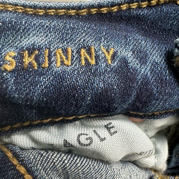 American Eagle Skinny Jeans Dark Wash - Picture 11 of 12